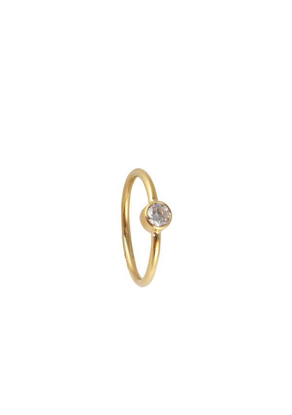 CZ Accent Gold Ring