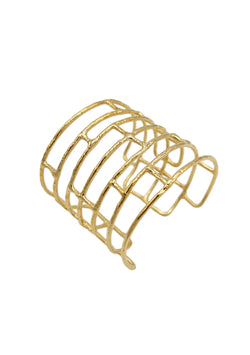 Gold Open Cuff