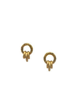 Small Gold Post Earrings
