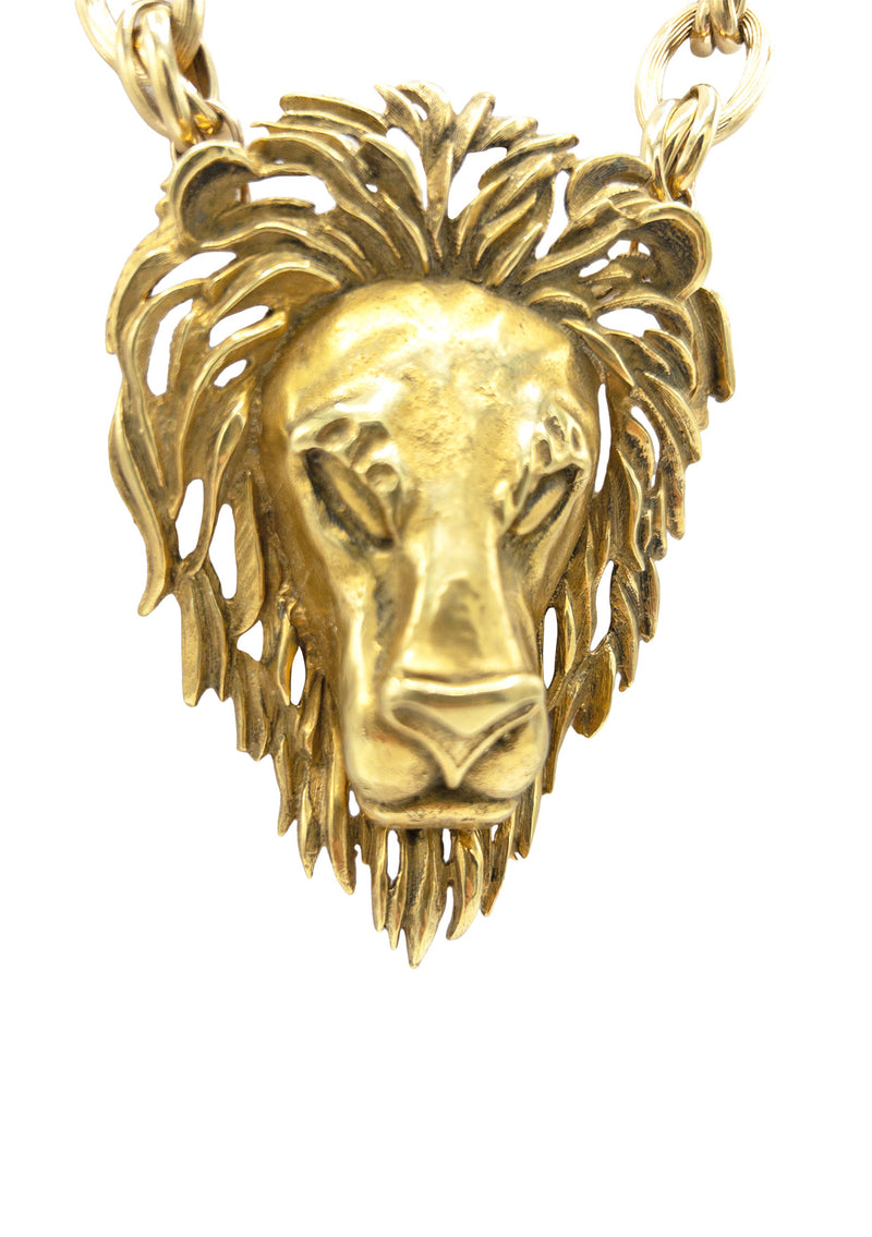 Lion Pendant Necklace