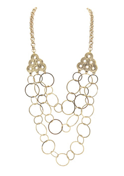 Multi-Strand Chain Necklace