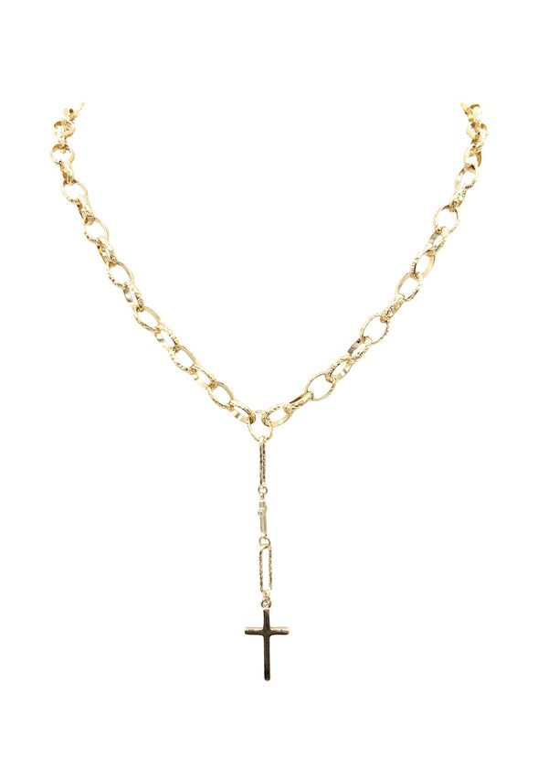 Cross Pendant Gold Chain Necklace