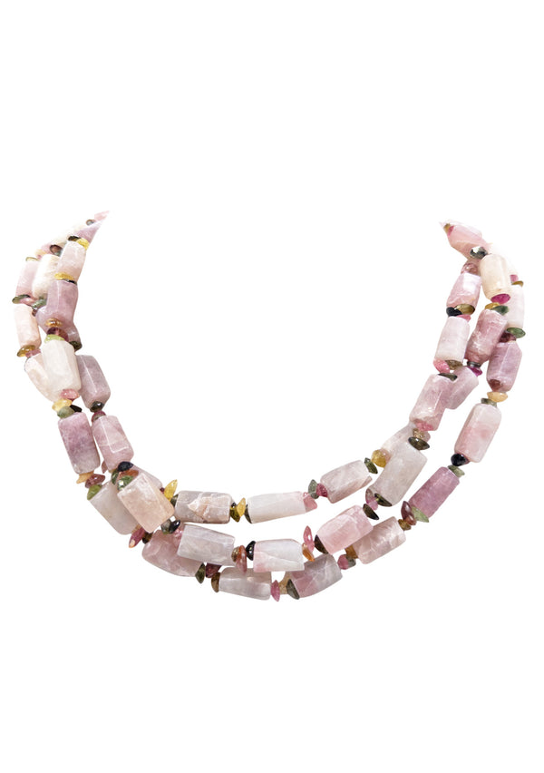 Tourmaline Multi Strand Necklace
