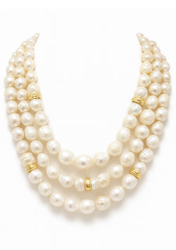 Multi Strand Pearl Necklace