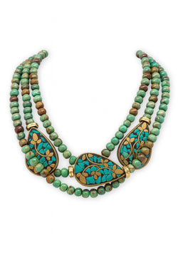 Multi Strand Turquoise Necklace