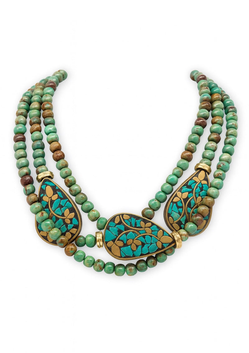 Multi Strand Turquoise Necklace