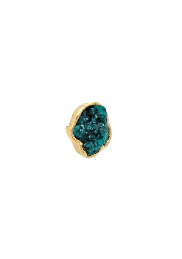 Drusy Gold Ring
