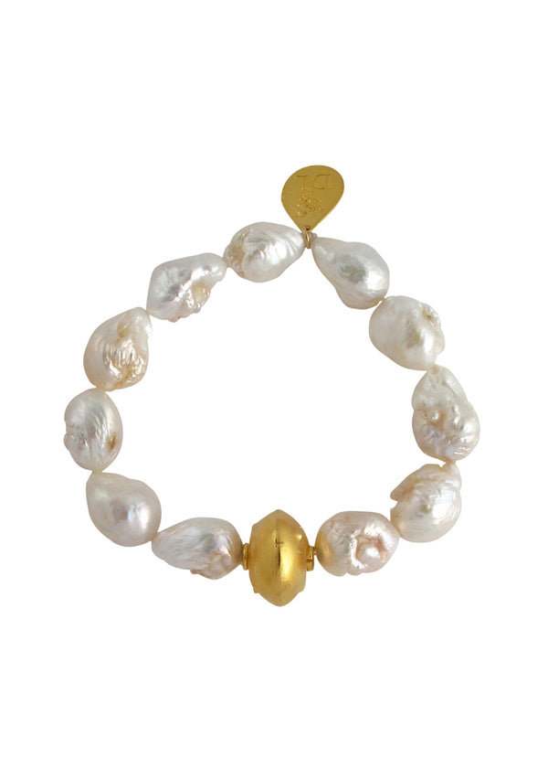 Baroque Pearl Stretch Bracelet