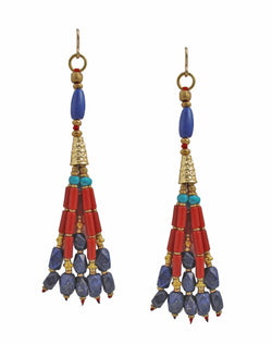 Ethnic Tassel Earrings