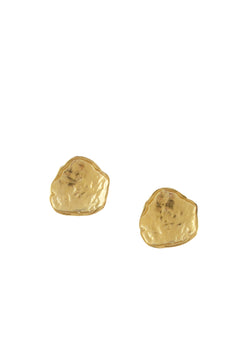 Free Form Gold Post Earrings