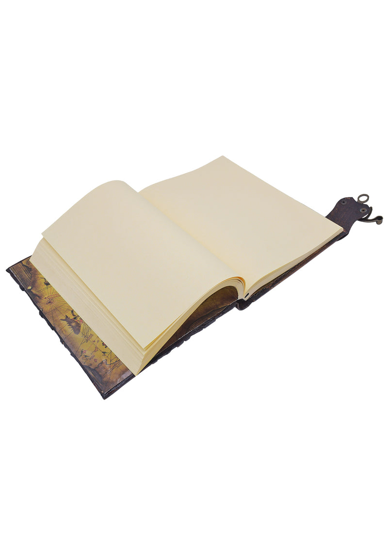 Bull Carved Leather Journal