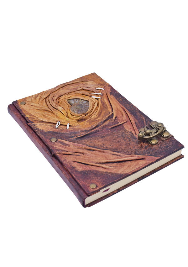 Ammonite Leather Journal