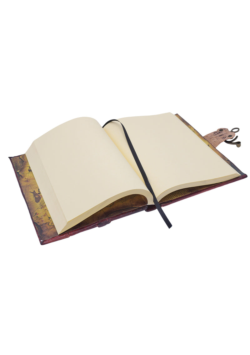 Brass Owl Leather Journal
