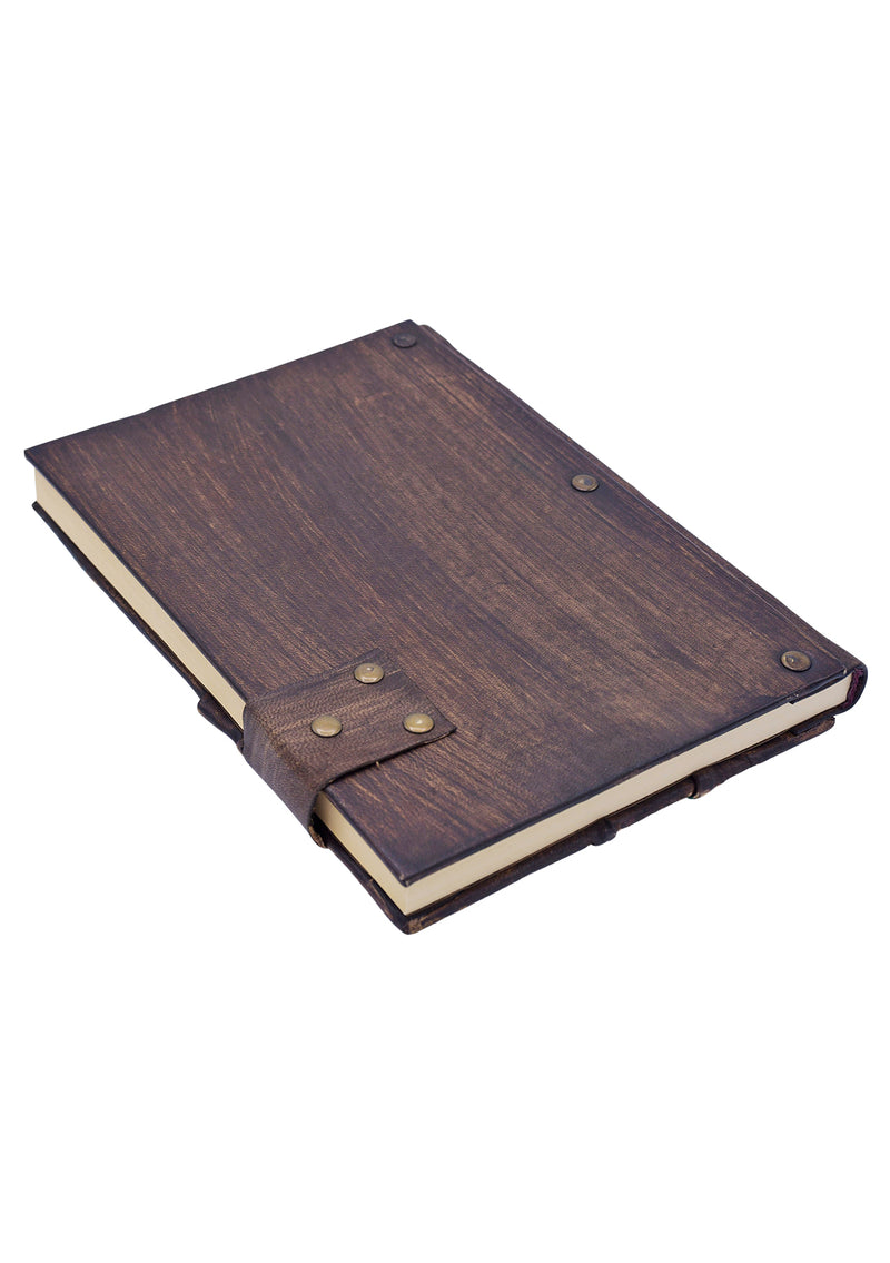 Raw Turquoise Colored Leather Journal