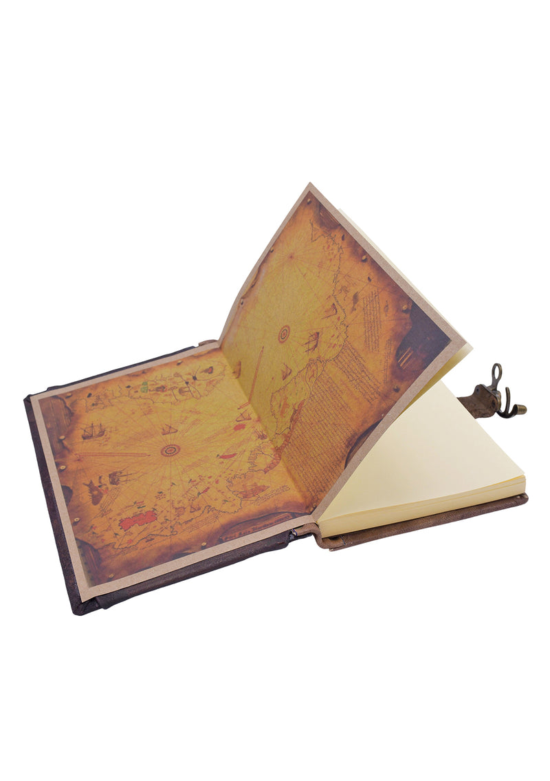Brass Owl Leather Journal