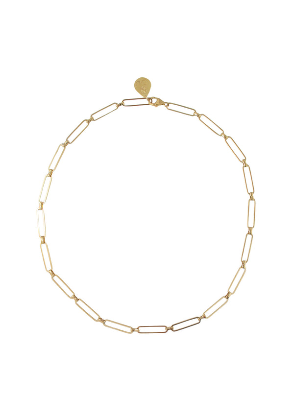 Gold Link Chain Necklace