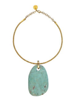 Amazonite Pendant Necklace