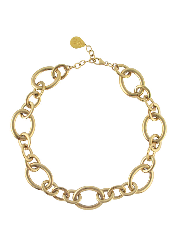 Gold Link Chain Necklace