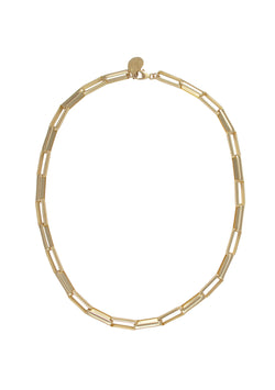 Thick Link Golden Chain Necklace