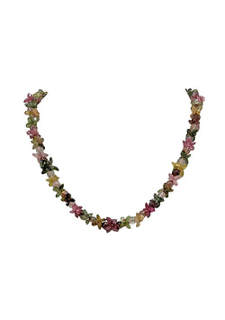 Multi Pink Tourmaline Necklace