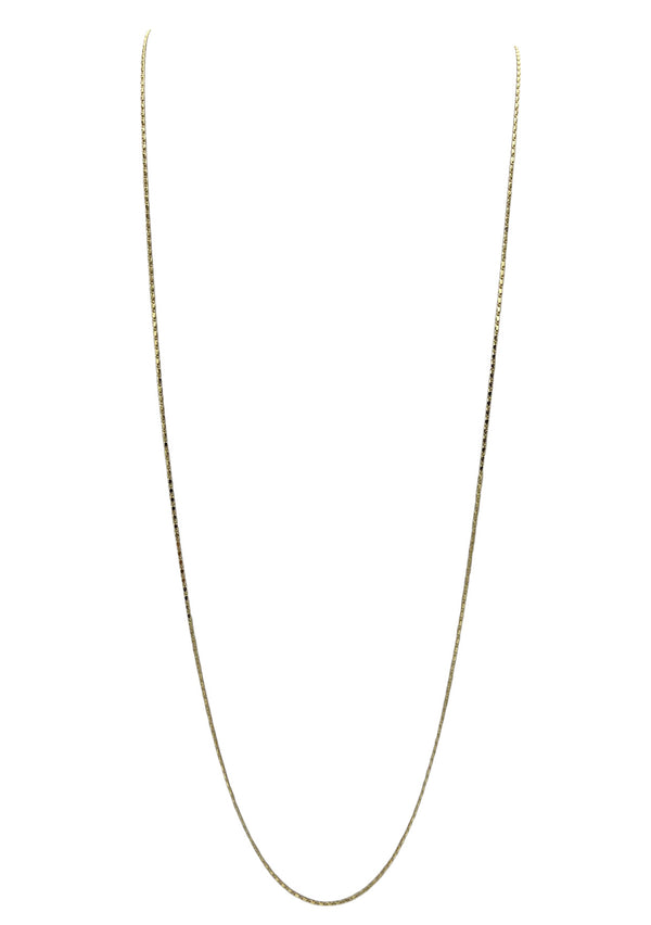 Gold Toned Chain Necklace