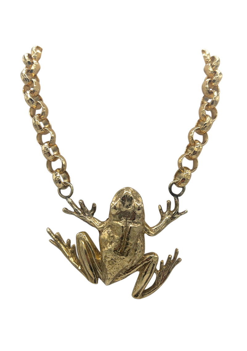 Frog Pendant Necklace