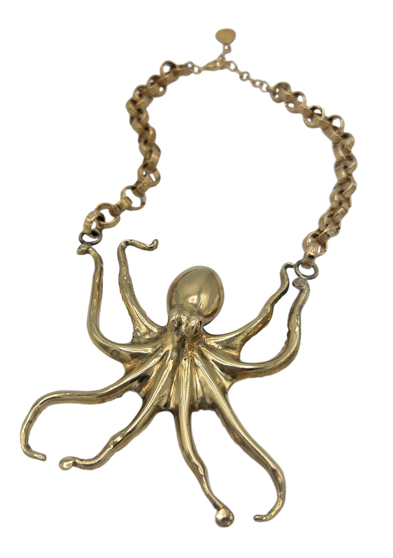 Octopus Pendant Necklace