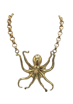 Octopus Pendant Necklace