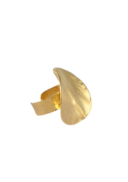 Gold Wave Ring