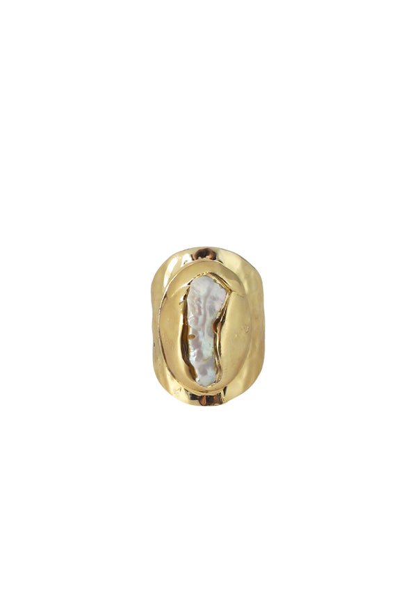 Freshwater Pearl Gold Ring